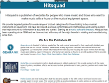 Tablet Screenshot of hitsquad.com